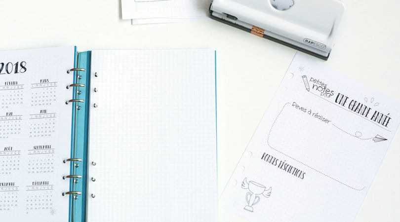 imprimer recharges filofax